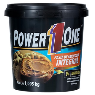 Pasta Amendoim Integral Lisa - 1kg - Power One
