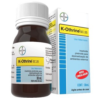 K-othrine 30ml Mata Barata Formiga Cupim Pulga Carrapatos Escorpião Bayer
