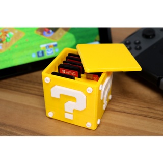 Porta Cartão De Jogo Bloco Mario para Nintendo Switch