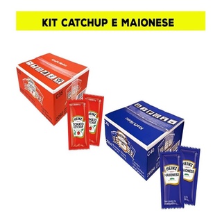Kit Sache 2 Caixas Catchup E Maionese Heinz