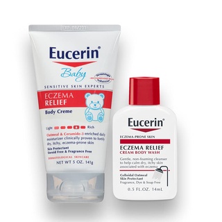 Creme Eucerin Baby Eczema Relief 141g +brinde Importado