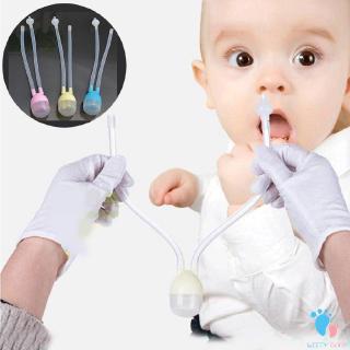(Witty) Aspirador Nasal Infantil Neonatal Anticolisão Com Sucção Em Tubo De Fluxo De/De Pó Penyedut Hingus Selsma
