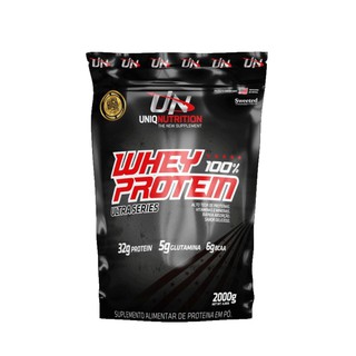 Whey 100% Protein 2kg Uniq Nutrition - Nova Embalagem