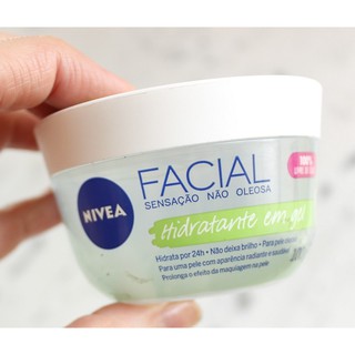 Hidratante Facial Em Gel C/ Hialuronico E Pepino Nivea 100g (4)