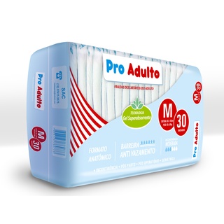 Fralda Geriátrica Adulto Incontinência pós-parto com gel absorvente - Pro Adulto (3)