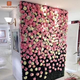 LA 50 Pcs Falso Artificial Silk Rose Heads Botões De Flores DIY Bouquet Casamento Casa Artesanato Decoração Suprimentos (1)