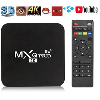 Preço especial Tv Box Smart 4k Pro 5g 16gb/ 256gb Wifi Android 10.1 Tv Box Smart MXQ PRO 5G 4K