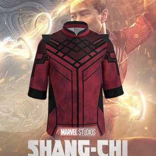 Camiseta De Cosplay De Shang-Chi Ropa Deportiva Informal De Superhéroe Maestro De Kung Fu (1)
