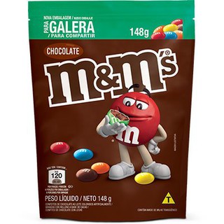 Chocolate M&M ao leite 148g Mars