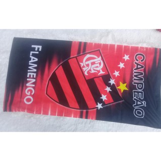 Toalha do Flamengo - Toalha De Time Oficial- Praia E Banho- Aveludada A PRONTA ENTREGA PROMOÇÃO (1)