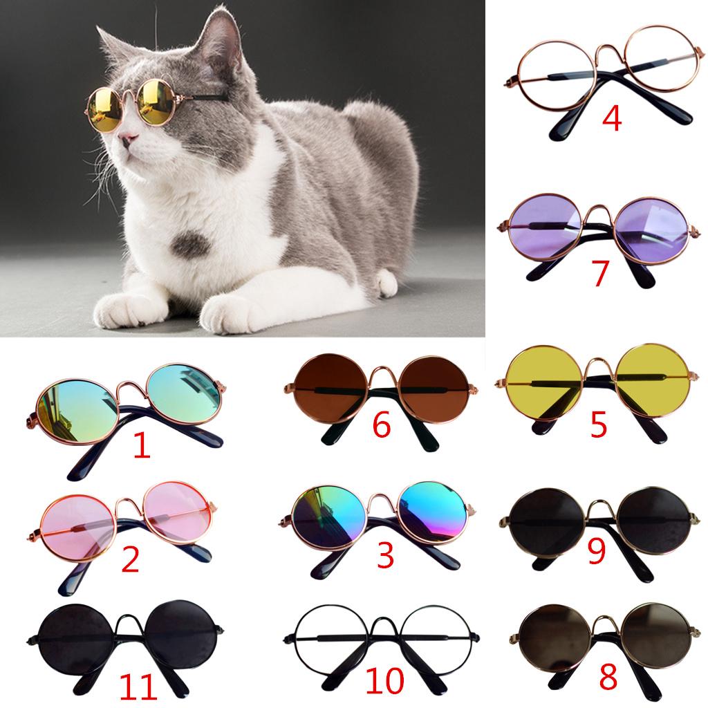 Óculos De Sol Para Animais De Estimação BJD Blyth Grils Toy Photo Props (2)