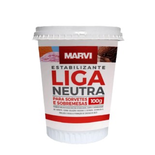 Liga Neutra M10 Marvi Para Sorvetes, Geladinho, Chup-Chup - 100 gramas
