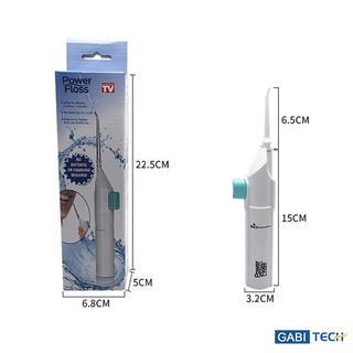 Irrigador Oral Manual Power Floss Jato D'água Fraco Limpeza Dente Higiene Bucal Portátil XDH13 (9)