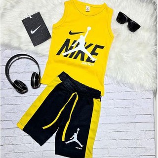 Conjunto Infantil Masculino Nike, Regata + Bermuda