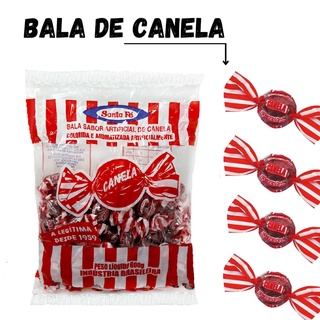 Bala De Canela Santa Fé Pacote Com 600g
