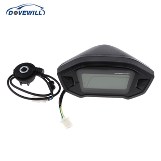 Dovewill 199 Kmh Mph Universal 7 Cores Digital 14000 Rpm Velocímetro Tacômetro Gage Para Atv Quad Moto (1)