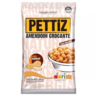 Amendoim Crocante Pettiz Natural 1,01Kg - Dori