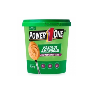 Pasta de Amendoim Power1One - Açúcar de Coco 500 G