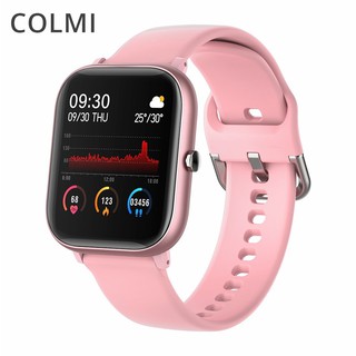 Colmi p8 se relógio inteligente homem ip67 à prova dip67 água toque completo rastreador de fitness monitor de freqüência cardíaca relógio feminino-gts-smartwatch (1)