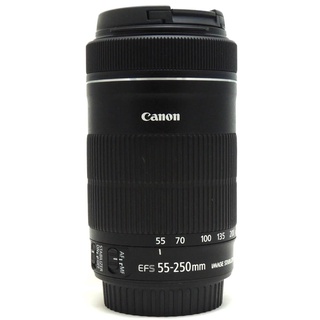Lente Canon EF-S 55-250mm f/4-5.6 IS STM Seminova (1)