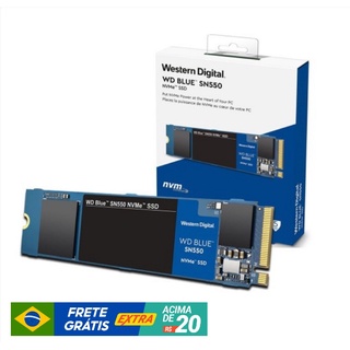 【Entrega em 24 horas】NGFF SSD WD Blue SN550, 500GB M.2 PCIe Western Digital WD SSD