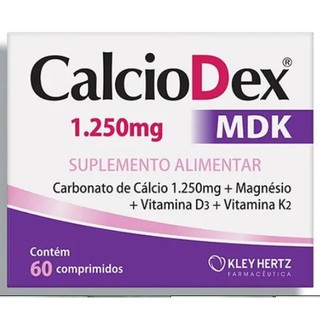Calciodex Mdk 1250mg 60 Comprimidos Kley Hertz
