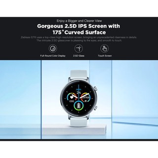 （100% Original） Relógio Inteligente Zeblaze GTR 2.5D À Prova D'água Com Monitor De Frequência Cardíaca" (4)