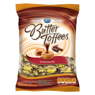 1 Pacote Bala de Luxo Butter Toffees Chocolate - Arcor - 500g (1)