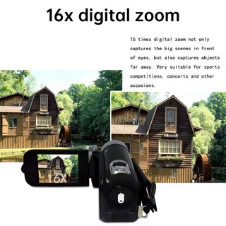 Câmera Filmadora Digital 1080p Hd Visão Noturna Anti-Shake Wifi Dvr Registro Profissional (5)