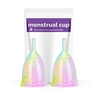 Coletor Menstrual / Colorido Copo Menstrual