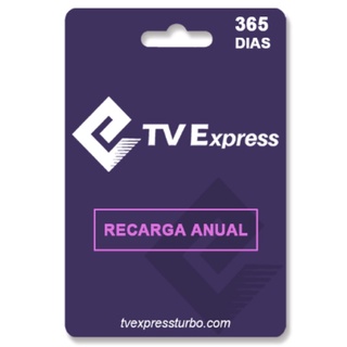 Recarga Tv Express - TVE 365 Dias