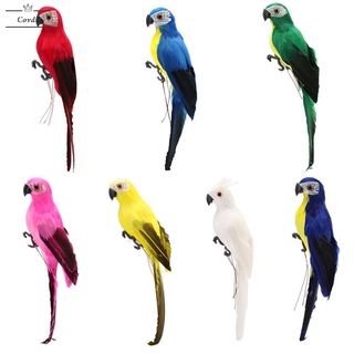 Covdes Ornamento De Pássaro Artificial Em Espuma 3d De Papagaio / Pena / Pássaro / Diy Para Artesanato / Festa