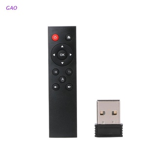 GAO Controle Remoto Universal 2.4G Sem Fio Air Mouse Para PC Android/TV Box