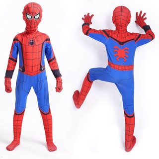 New Design Homecoming Spider-man Costume Tights Suit for Kids Adult Jumpsuit (4)
