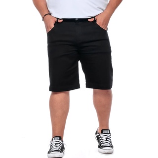 Bermuda Masculina Plus Size Sarja Colorida Jeans Com Lycra