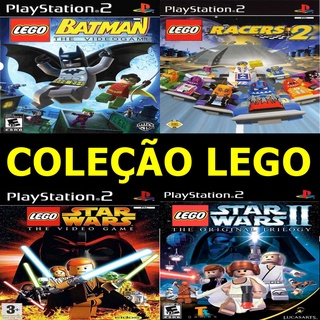 PS2 - COLEÇÃO LEGO (DESBL. / DESTR.)