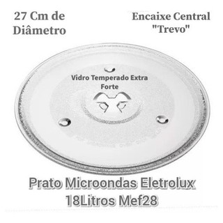 Prato Microondas Eletrolux Mef28 Mef30 Mtd30 Ma30s