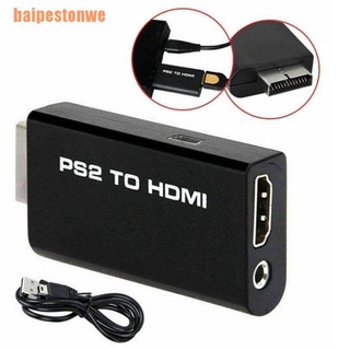 baipestonwe > Adaptador/Conversor De Vídeo HDMI PS2 Para Saída De Áudio De 3,5mm HDTV Monitor Eua