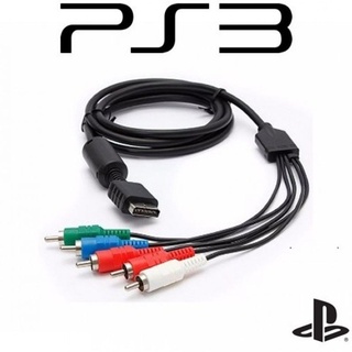 Cabo Video Componente para Playstation (PS1, PS2 e PS3) (1)