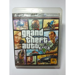 GTA 5 Grand Theft Auto V PS3 Mídia Física Original