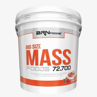 Massa - BIG SIZE MASS - Balde - 6 kg - Morango – BRNFOODS (1)