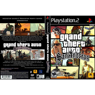 Jogo GTA San Andreas Playstation 2