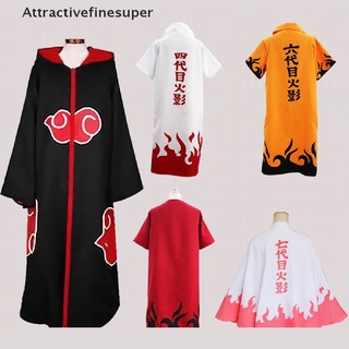 (Hot) Naruto Shippuden Cosplay Manto 4th E 6th Hokage Manto Robe Vestido De Festa Asbr Capa