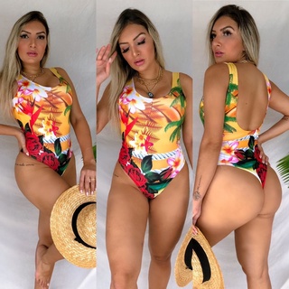 Body Maiô Feminino Elástico nas Costas Moda Praia. (5)