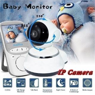 🔥Trend Sports Store🔥【In Stock】V380 HD Wifi Wireless Baby Mini Monitor Safe Night Vision IP Camera Home Security