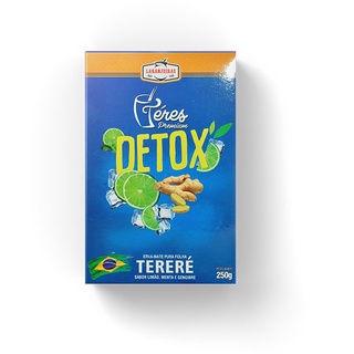 Tereré - Téres Premium - Detox: Limão Menta e Gengibre - Composta de Erva Mate - 250g - Mate Laranjeiras