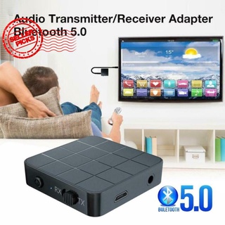 Receptor De Áudio E Transmissor Bluetooth 5.0 Duas Em Um Para Computador / Tv / Adaptação O8B7