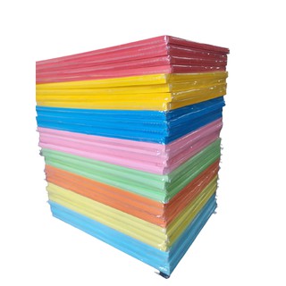 Papel A4 Tipo Color Plus Mix Com 8 Cores Diferentes Massa Colorida Pacote com 80 Folhas na Gramaturas 70 / 180 / 230 (1)