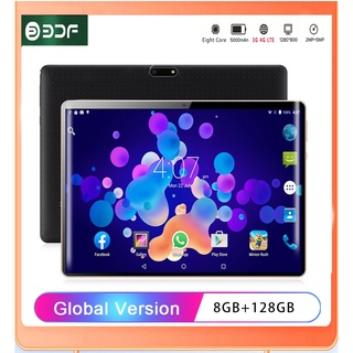 Bdf P10 Tablet Tablet 10.1 "Pc Oito Core Android 9.0 4g / 3g Cartão Dual Sim Tablets 8gb + 128gb Rom Bluetooth Wi-Fi Tablet