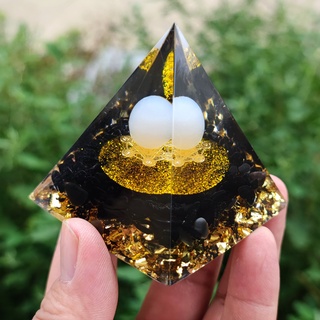 Bala De Cristal Pirâmide Reiki Proteção Turquesa Bela Decoração Chakra Energia Estável Durável Obsidiana (6)